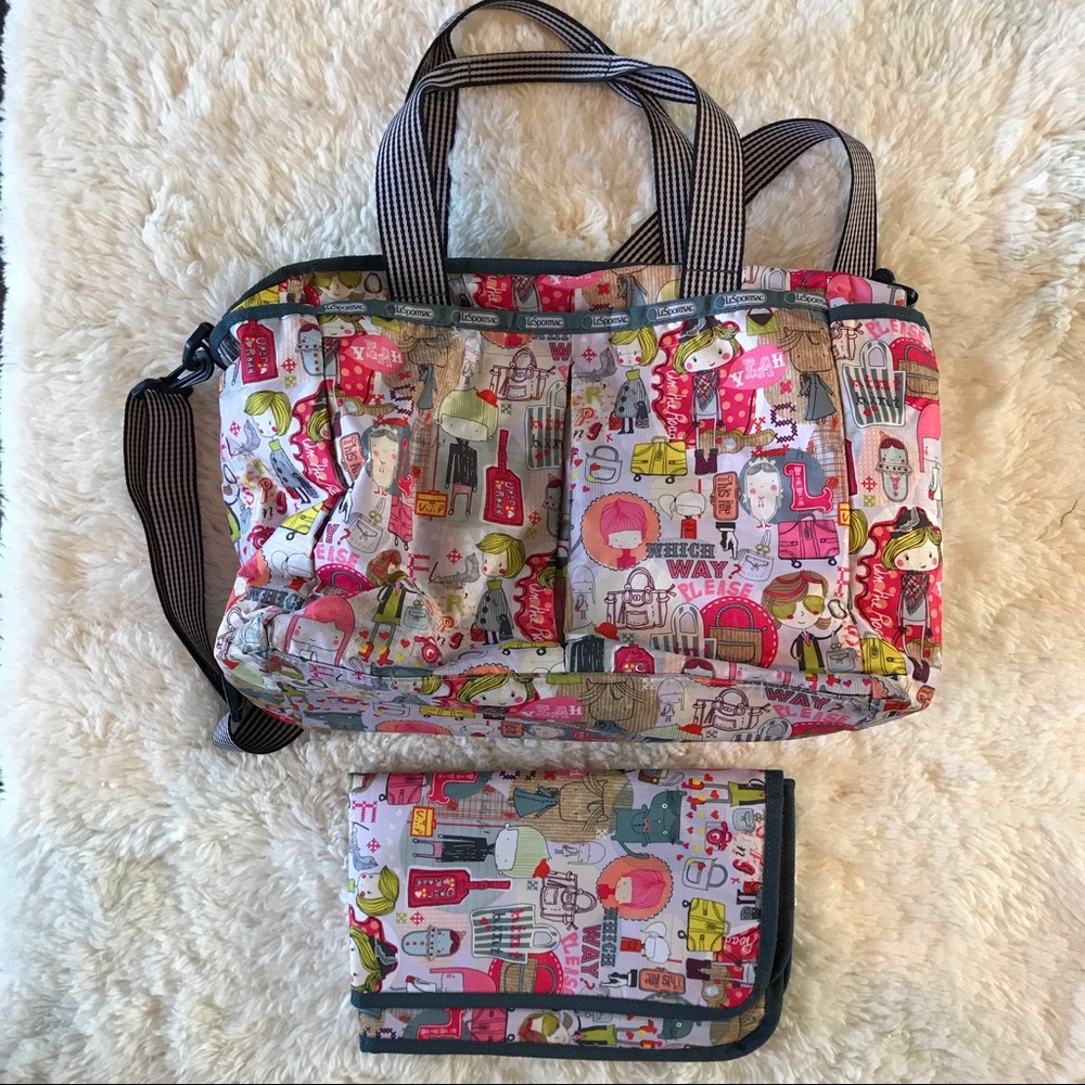 LESPORTSAC Ryan Baby Diaper Bag